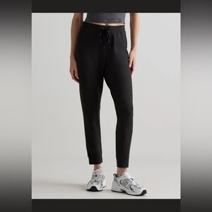 New without Tags Quince Black Drawstring Jogger Pants
